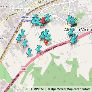 Mappa Via G. Mazzini, 36077 Altavilla Vicentina VI, Italia (0.51667)