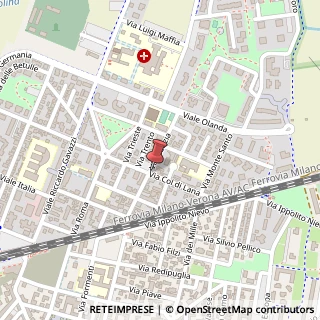 Mappa Via Gorizia, 36, 20066 Melzo, Milano (Lombardia)