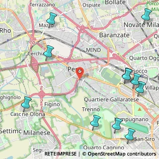 Mappa Metro M1 molino dorino, 20151 Milano MI, Italia (3.19182)