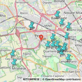 Mappa Metro M1 molino dorino, 20151 Milano MI, Italia (2.36647)