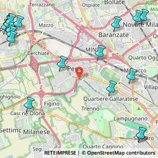 Mappa Metro M1 molino dorino, 20151 Milano MI, Italia (3.859)