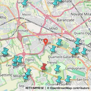 Mappa Metro M1 molino dorino, 20151 Milano MI, Italia (3.288)