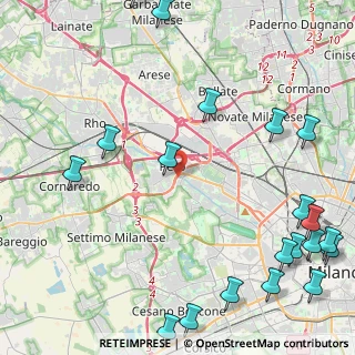 Mappa Metro M1 molino dorino, 20151 Milano MI, Italia (6.4645)