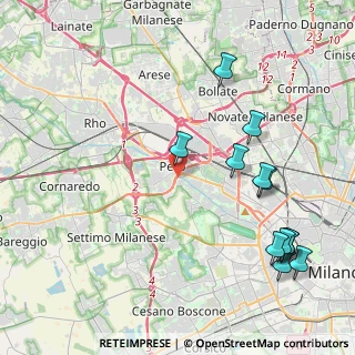 Mappa Metro M1 molino dorino, 20151 Milano MI, Italia (4.99333)