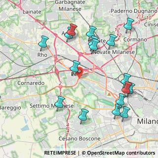 Mappa Metro M1 molino dorino, 20151 Milano MI, Italia (4.66294)