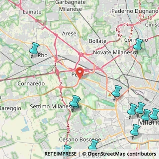 Mappa Metro M1 molino dorino, 20151 Milano MI, Italia (6.7975)