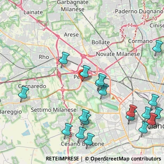 Mappa Metro M1 molino dorino, 20151 Milano MI, Italia (5.7995)