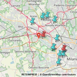 Mappa Metro M1 molino dorino, 20151 Milano MI, Italia (4.81923)