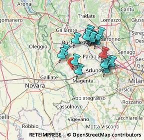 Mappa Via Solferino, 20012 Cuggiono MI, Italia (11.3595)