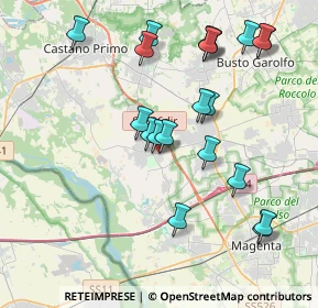 Mappa Via Solferino, 20012 Cuggiono MI, Italia (4.065)