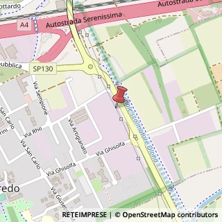 Mappa Via Ghisolfa, 81/A, 20010 Cornaredo, Milano (Lombardia)