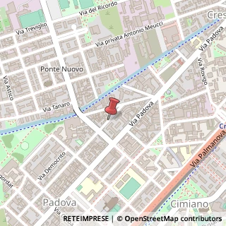 Mappa Via Privata Paolo Paruta,  78, 20127 Milano, Milano (Lombardia)