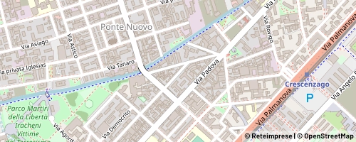Mappa Milan