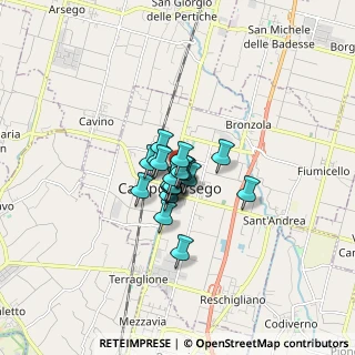 Mappa Via Bachelet Vittorio, 35011 Campodarsego PD, Italia (0.787)