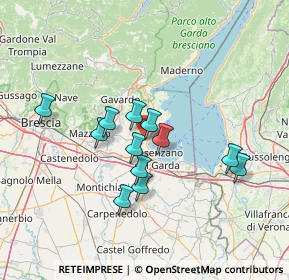 Mappa Via San Rocco, 25080 Padenghe Sul Garda BS, Italia (11.46833)