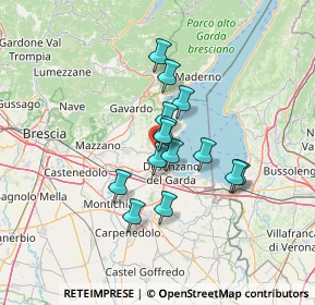 Mappa Via San Rocco, 25080 Padenghe Sul Garda BS, Italia (9.62571)