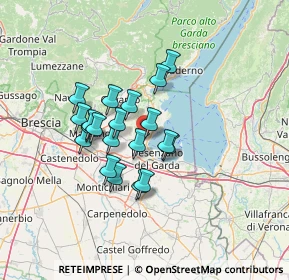 Mappa Via San Rocco, 25080 Padenghe Sul Garda BS, Italia (10.286)
