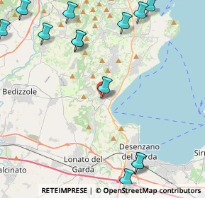 Mappa Via San Rocco, 25080 Padenghe Sul Garda BS, Italia (5.85538)