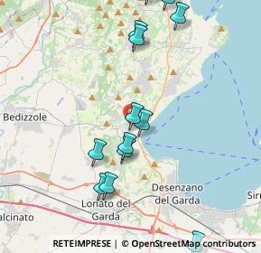 Mappa Via San Rocco, 25080 Padenghe Sul Garda BS, Italia (6.057)