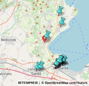 Mappa Via San Rocco, 25080 Padenghe Sul Garda BS, Italia (4.55111)