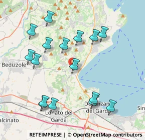 Mappa Via San Rocco, 25080 Padenghe Sul Garda BS, Italia (4.24875)