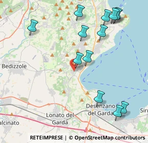 Mappa Via San Rocco, 25080 Padenghe Sul Garda BS, Italia (4.86923)