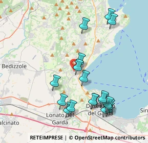 Mappa Via San Rocco, 25080 Padenghe Sul Garda BS, Italia (4.23778)