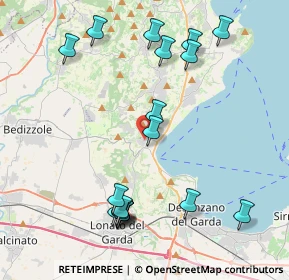 Mappa Via San Rocco, 25080 Padenghe Sul Garda BS, Italia (4.60111)
