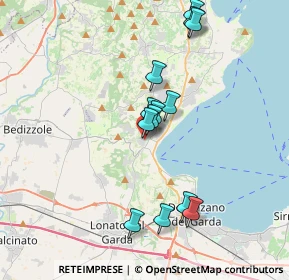 Mappa Via San Rocco, 25080 Padenghe Sul Garda BS, Italia (3.41077)