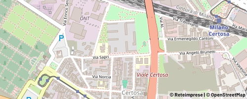 Mappa Milano