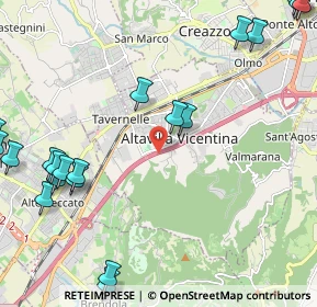 Mappa E70, 36077 Vicenza VI, Italia (3.068)