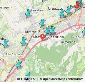 Mappa E70, 36077 Vicenza VI, Italia (3.10211)