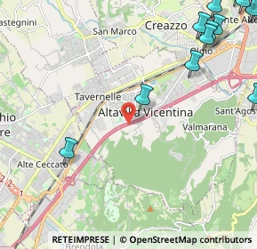 Mappa E70, 36077 Vicenza VI, Italia (3.56786)