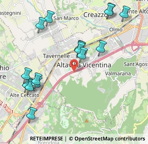 Mappa E70, 36077 Vicenza VI, Italia (2.26625)