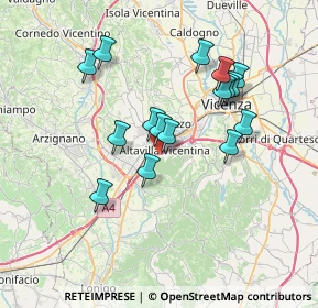 Mappa E70, 36077 Vicenza VI, Italia (6.40688)