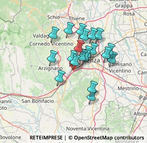 Mappa E70, 36077 Vicenza VI, Italia (10.3615)