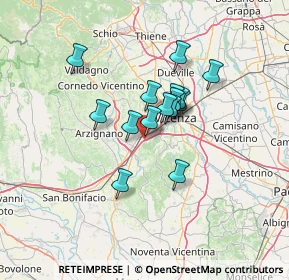 Mappa E70, 36077 Vicenza VI, Italia (9.46467)