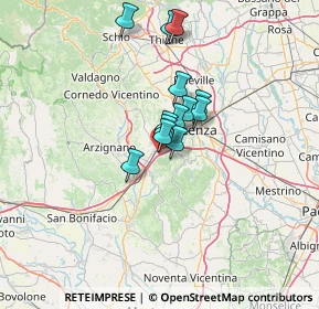 Mappa E70, 36077 Vicenza VI, Italia (8.98923)