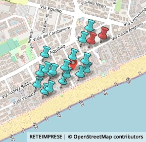 Mappa CAP, 30016 Lido di Jesolo VE, Italia (0.1735)