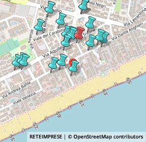 Mappa CAP, 30016 Lido di Jesolo VE, Italia (0.247)