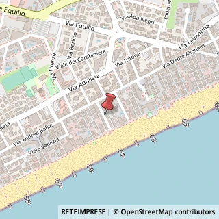 Mappa Largo Tempini, 21, 30016 Jesolo, Venezia (Veneto)