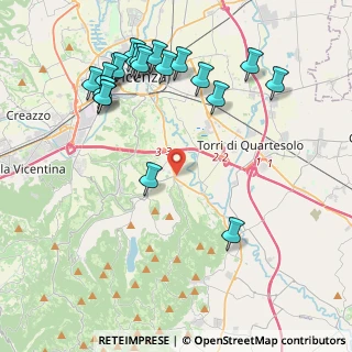 Mappa Via Cipro, 36100 Vicenza VI, Italia (4.8115)