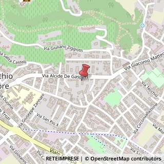 Mappa Via Alcide de Gasperi, 54, 36075 Montecchio Maggiore, Vicenza (Veneto)