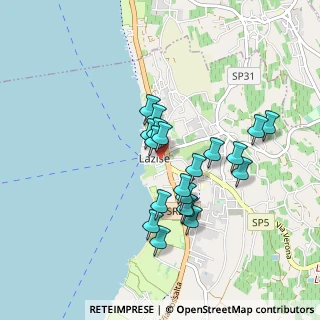 Mappa Via Porta San Zeno, 37017 Lazise VR, Italia (0.748)