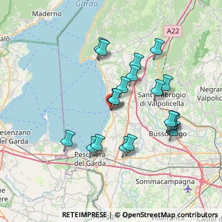 Mappa Via Porta San Zeno, 37017 Lazise VR, Italia (7.04579)