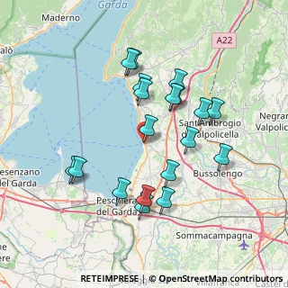Mappa Via Porta San Zeno, 37017 Lazise VR, Italia (6.94263)
