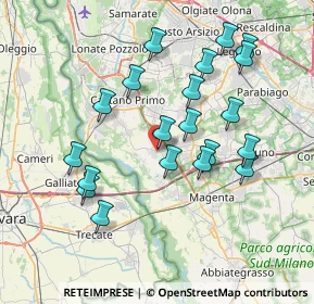 Mappa Via Carlo Zenoni, 20012 Cuggiono MI, Italia (7.296)