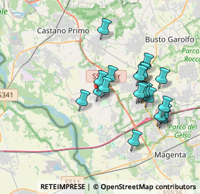 Mappa Via Carlo Zenoni, 20012 Cuggiono MI, Italia (3.2015)