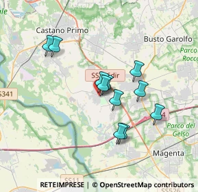 Mappa Via Carlo Zenoni, 20012 Cuggiono MI, Italia (2.83273)