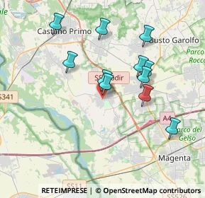 Mappa Via Carlo Zenoni, 20012 Cuggiono MI, Italia (3.44364)